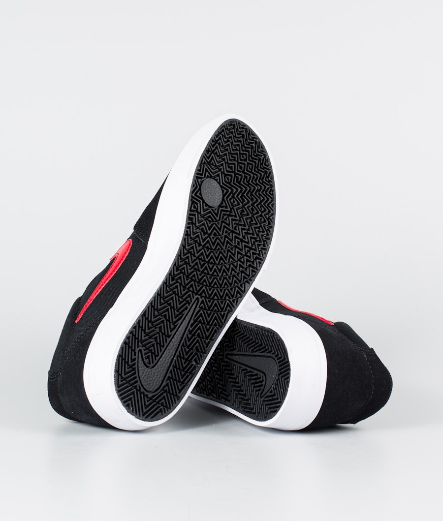 Nike SB Chron Solarsoft Skor Black/University Red