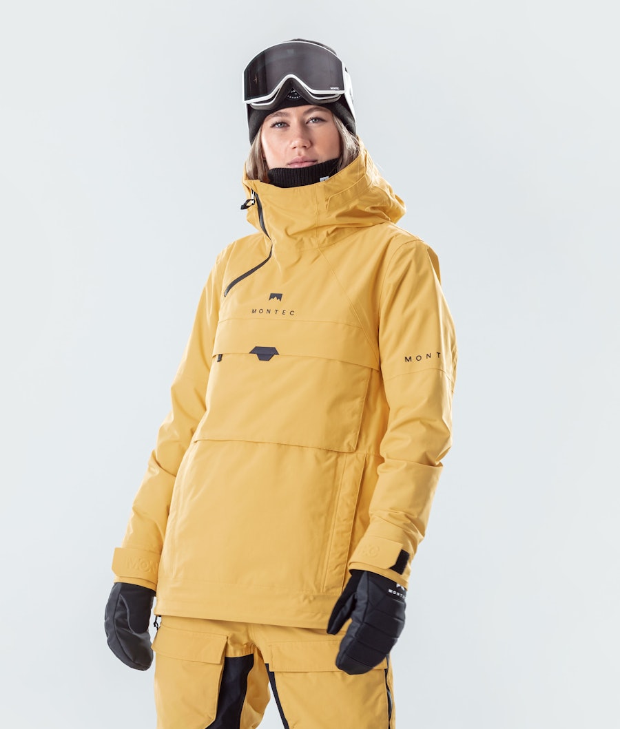 Dune W Ski Jacket Women Yellow