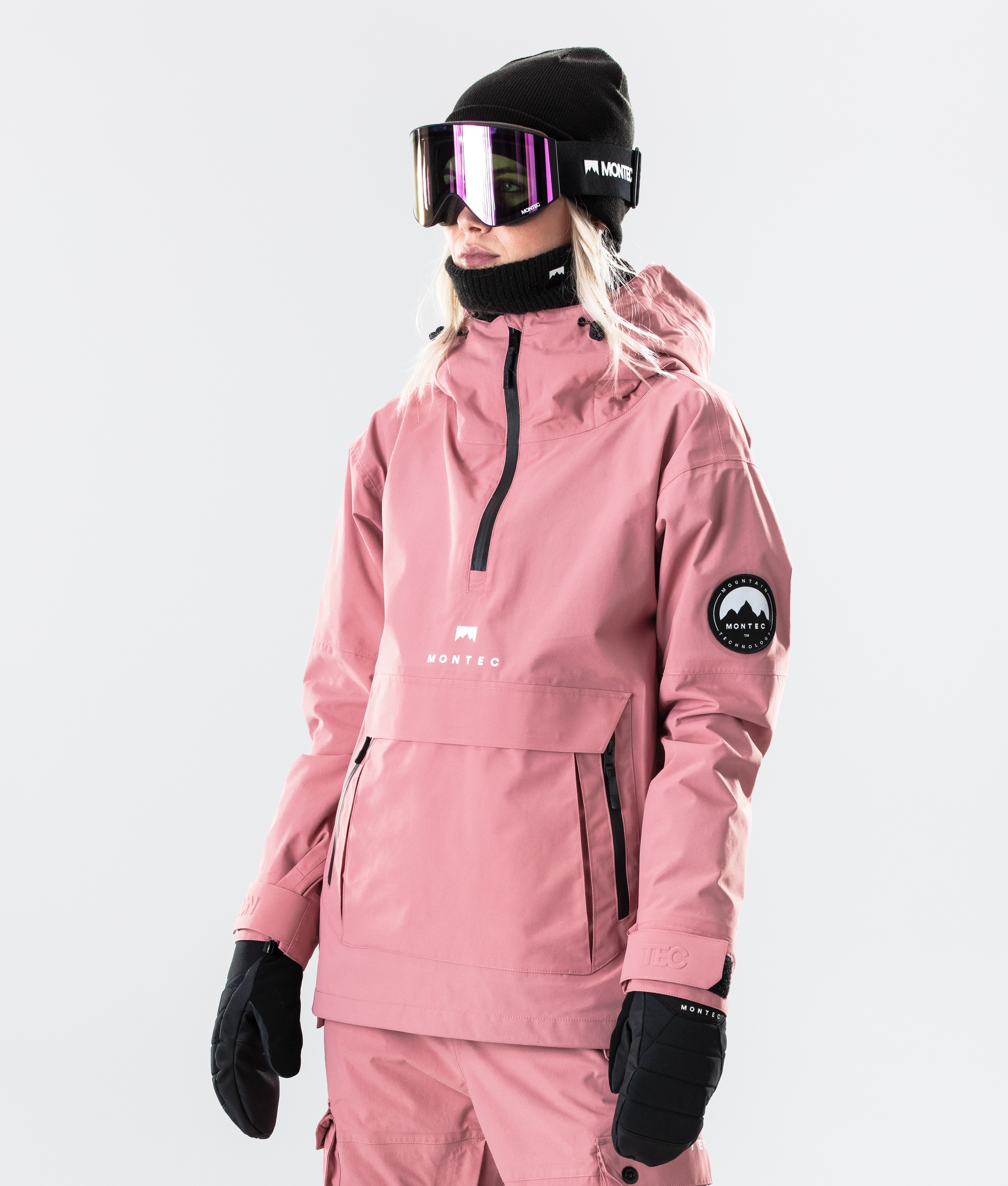 rose ski jacket