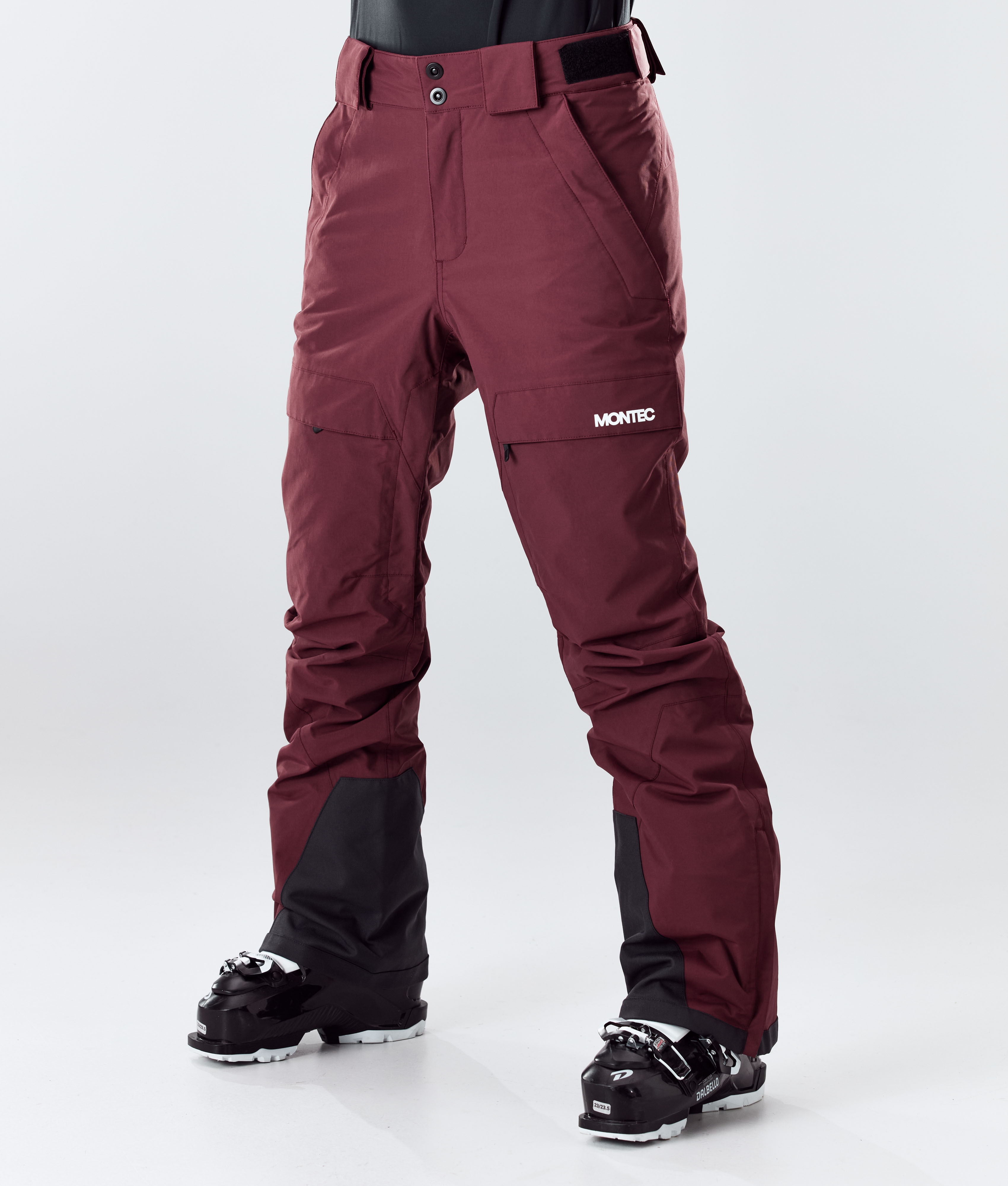 Burgundy ski pants Clearance