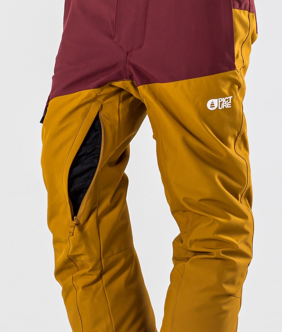 Picture Panel Pantalon de Ski Ketchup Camel