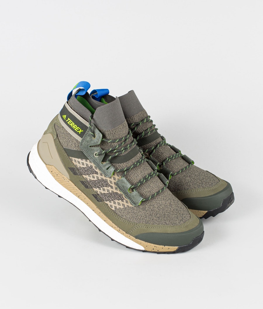 Adidas Terrex Free Hiker Blue Chaussures Legacy Green/Core Black/Signal Green