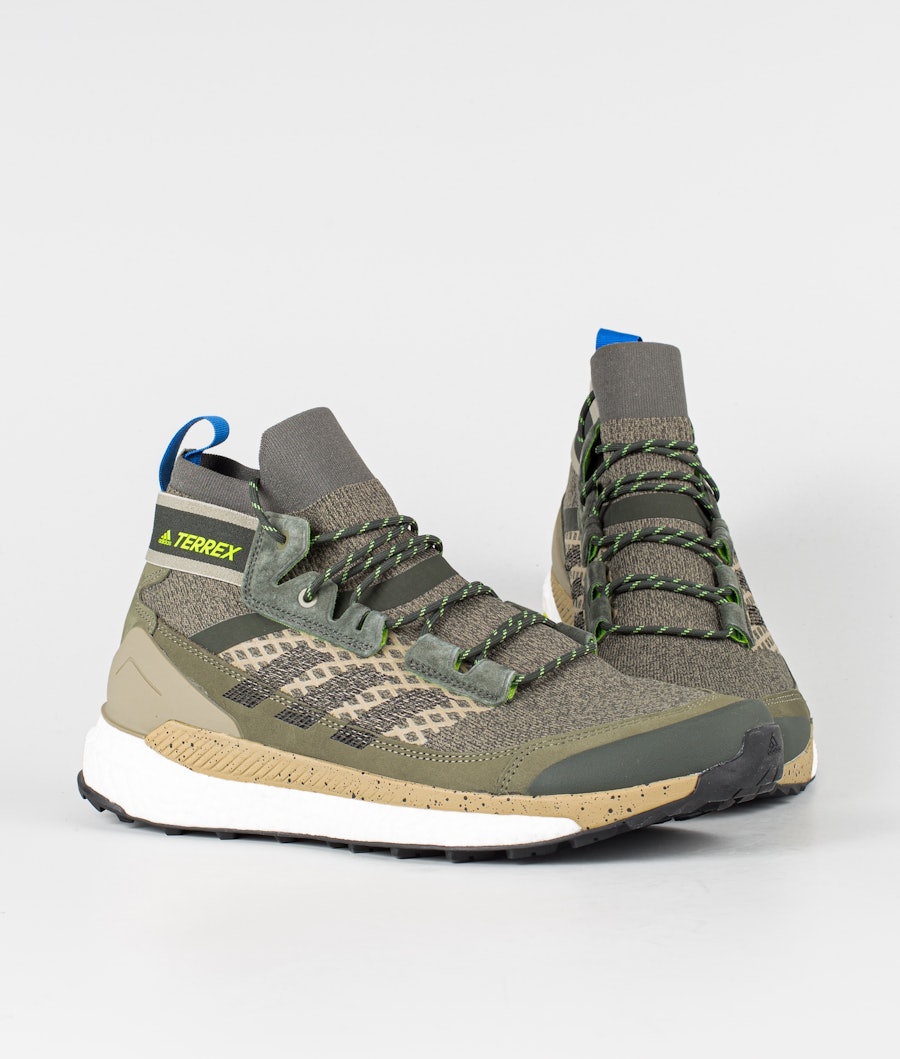 Adidas Terrex Free Hiker Blue Schoenen Legacy Green/Core Black/Signal Green