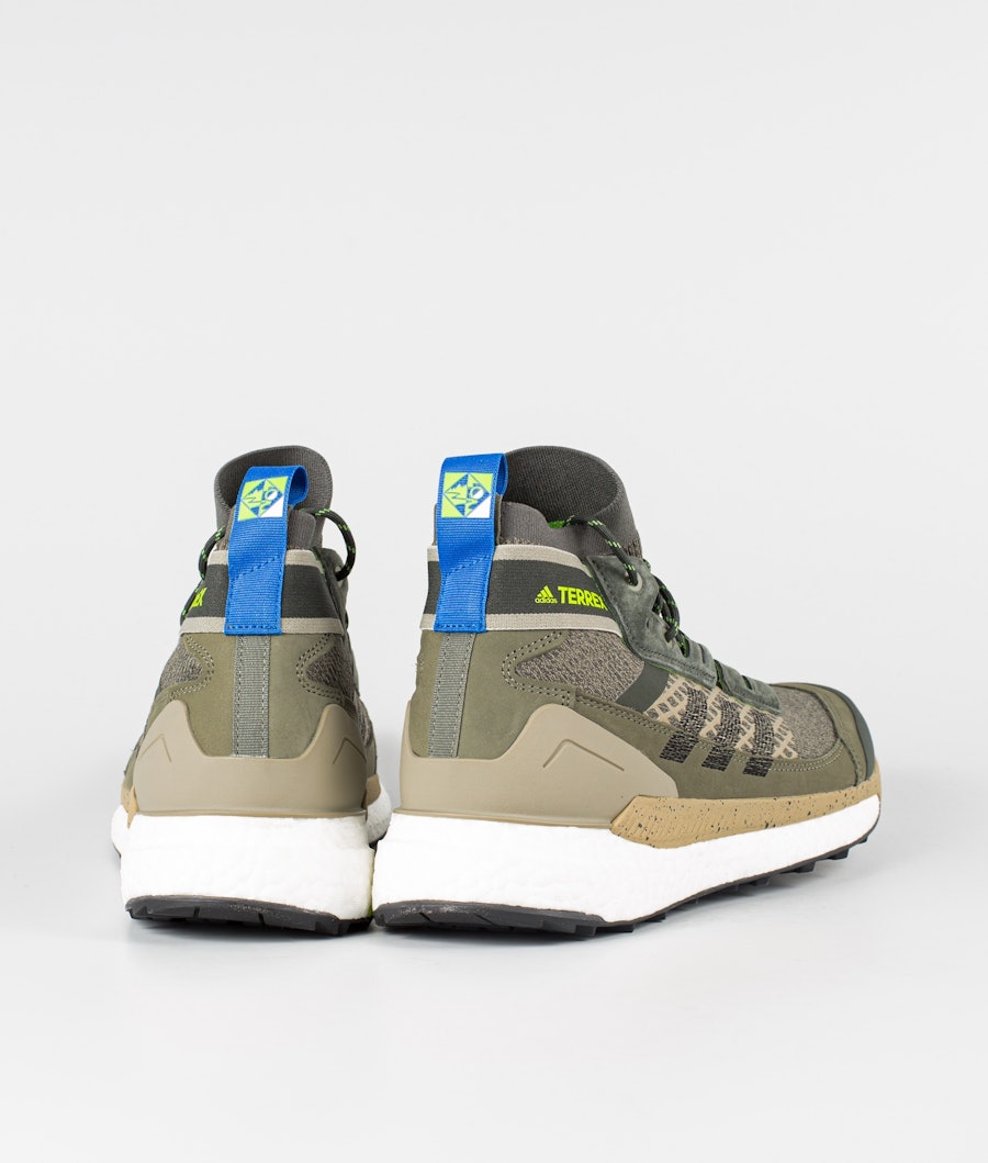 Adidas Terrex Free Hiker Blue Skor Legacy Green/Core Black/Signal Green