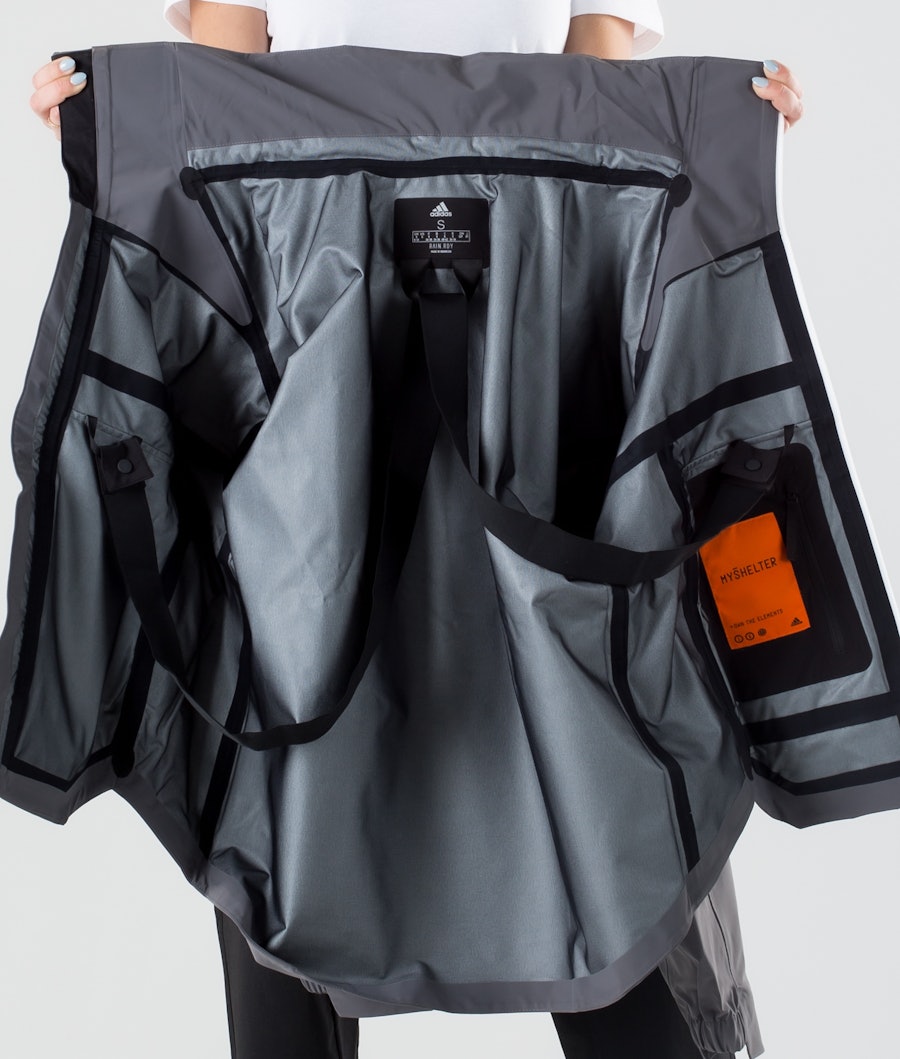 Adidas Terrex Myshelter Women's Outdoor Jacket Grey Five