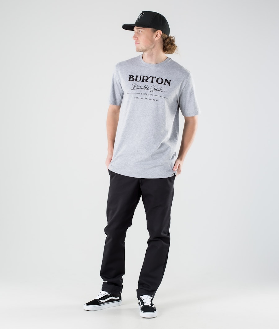 Burton Durable Goods T-shirt Gray Heather