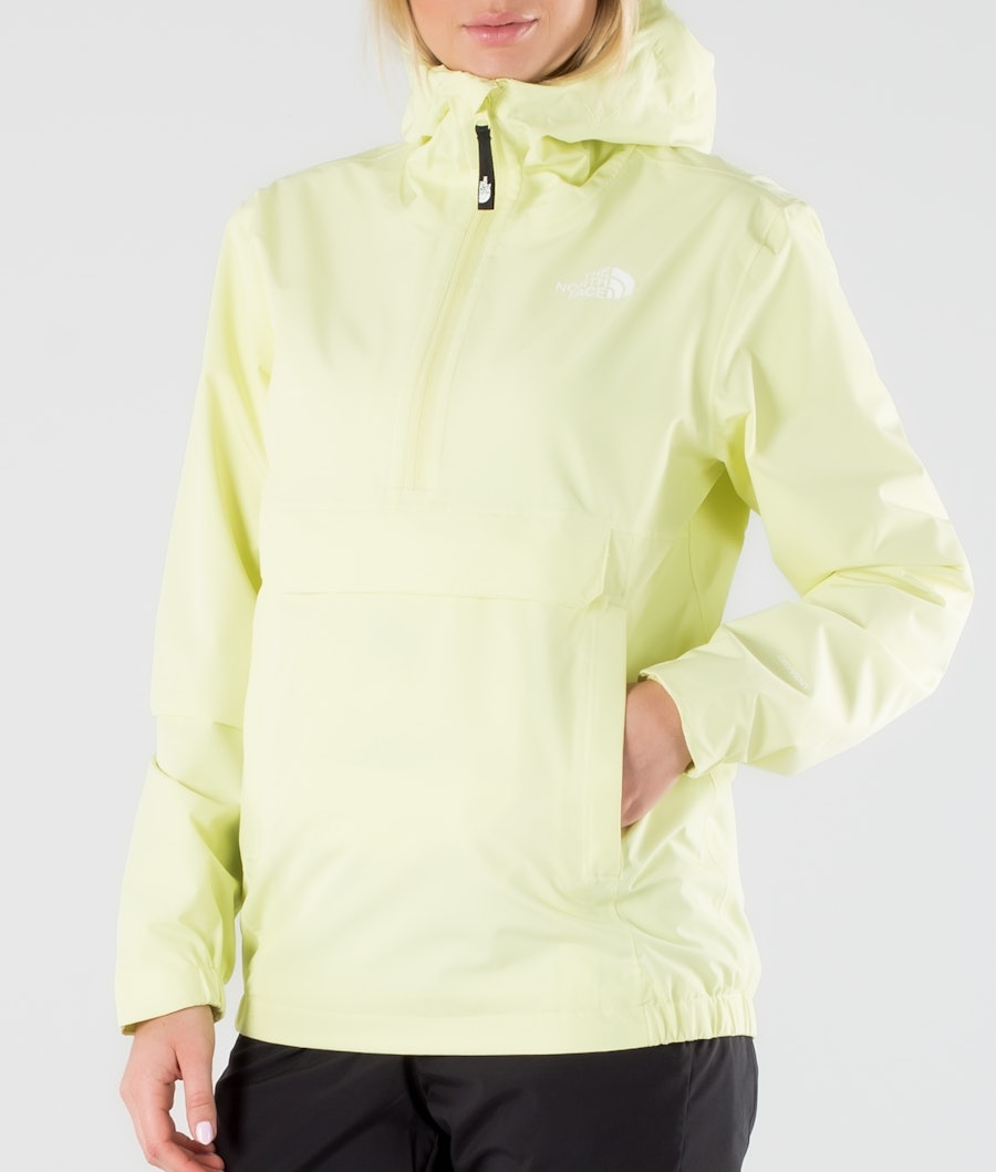 The North Face Waterproof Fanorak Outdoor Jas Dames Pale Lime Yellow