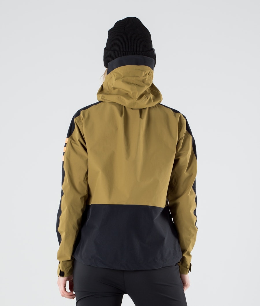 Adidas Terrex Xploric Women's Outdoor Jacket Wild Moss/Black
