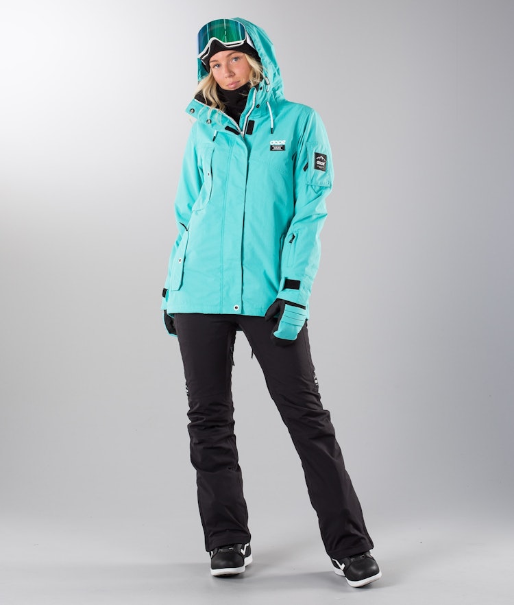 Adept W 2018 Snowboard Jacket Women Azure, Image 9 of 10