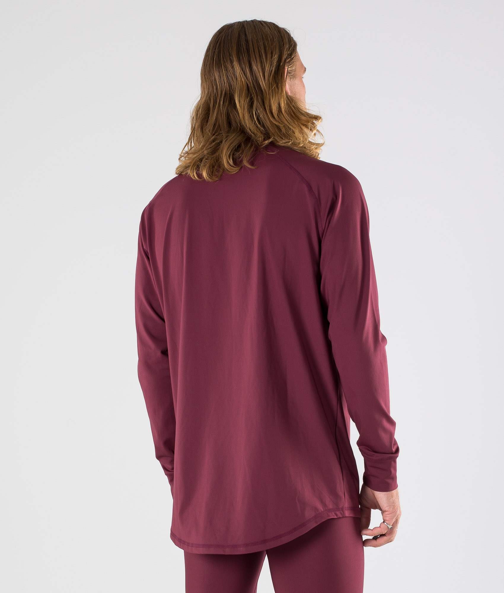 maroon base layer top