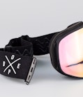 Dope Flush 2X-UP Gafas de esquí Black W/Black Pink Mirror