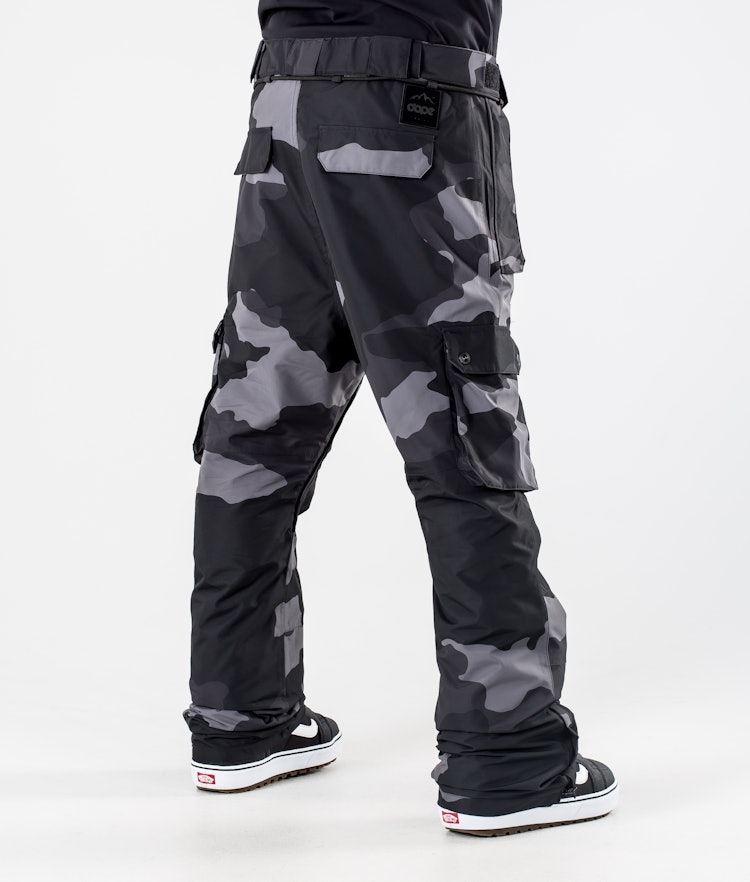 Dope Iconic 2020 Pantalones Snowboard Hombre Black Camo