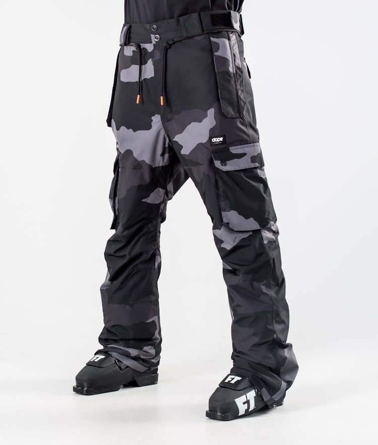 Dope Tiger Pantalones Snowboard Hombre Black - Negro