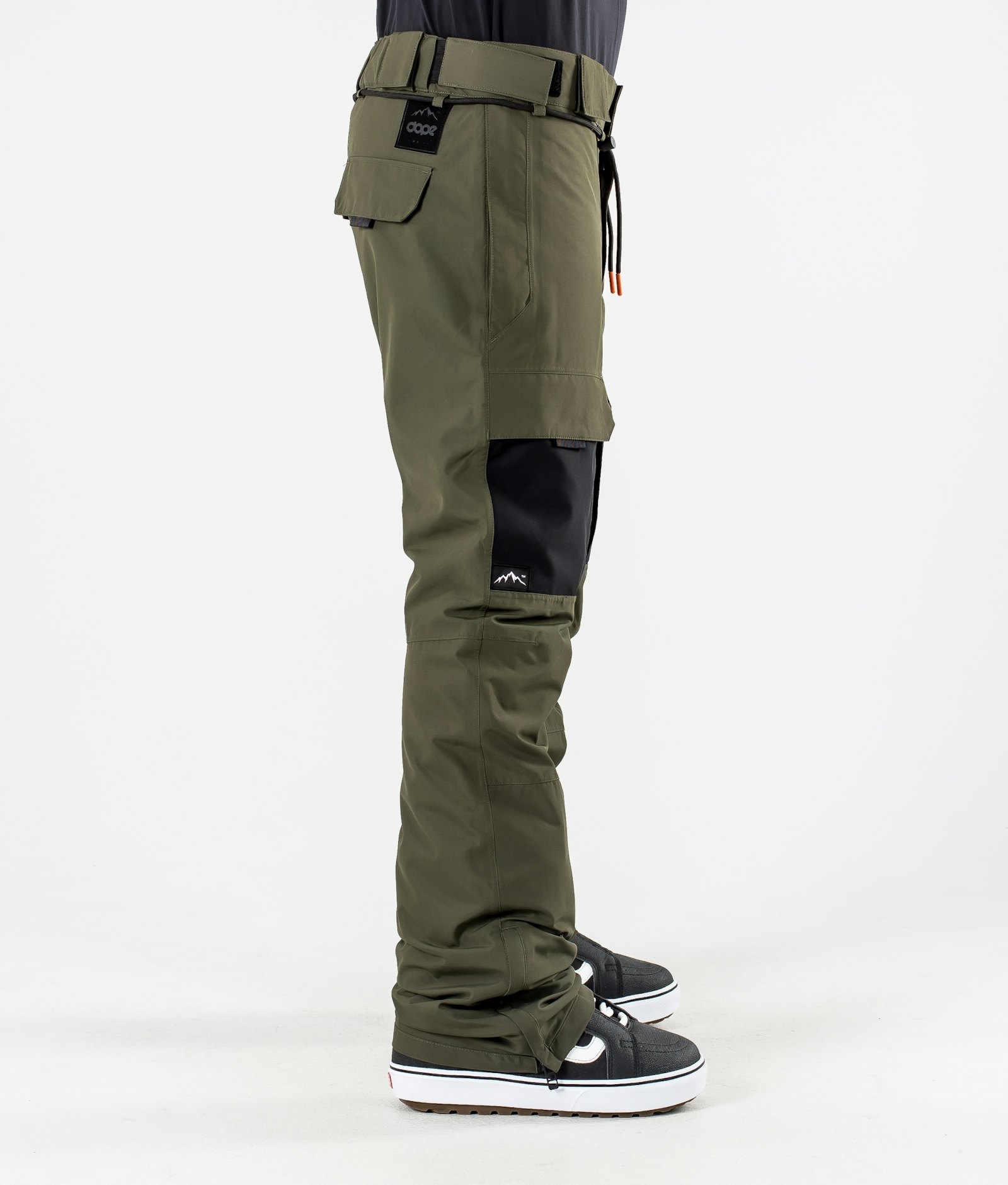 Dope Poise Pantalon de Snowboard Homme Olive Green/Black