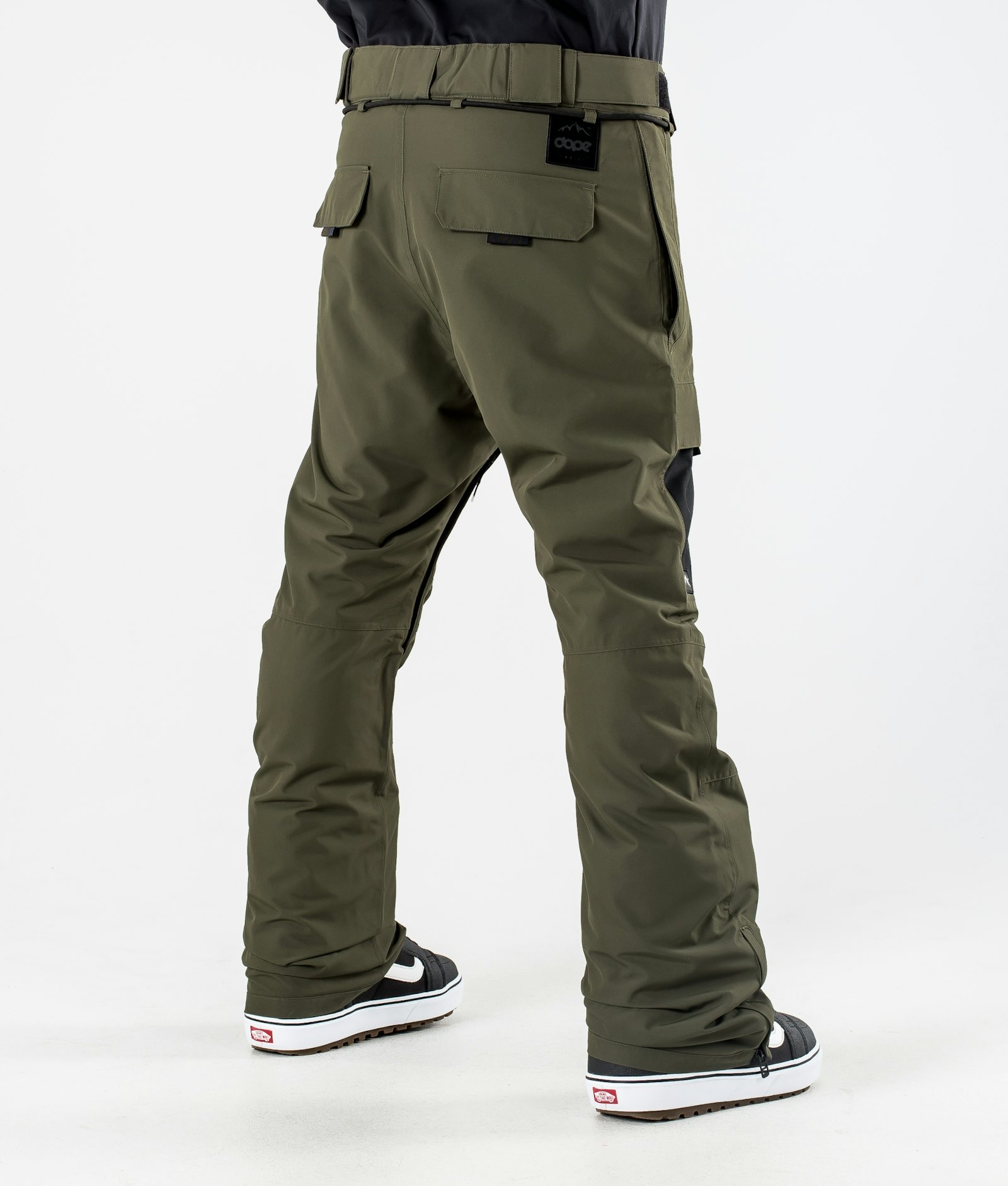 Dope Poise Pantalon de Snowboard Homme Olive Green/Black