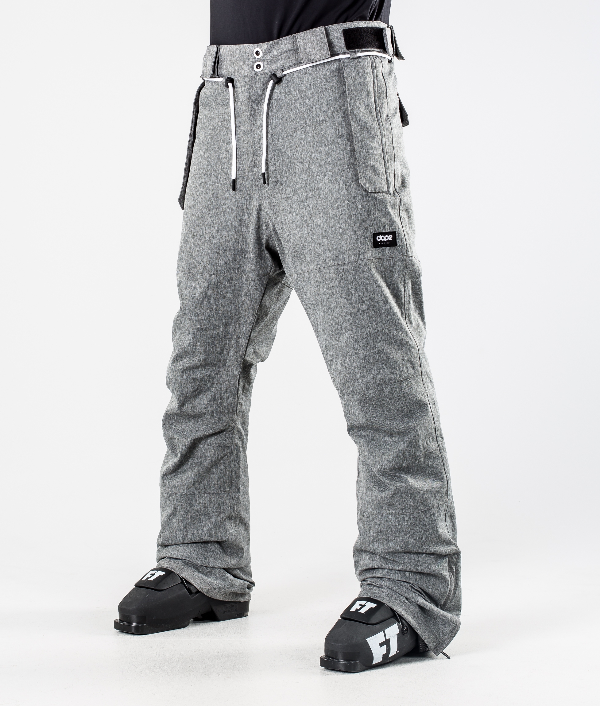 Dope Classic Pantalon de Ski Homme Grey Melange Gris Ridestore