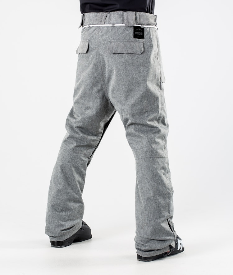 Classic Pantalon de Ski Homme Grey Melange, Image 3 sur 5