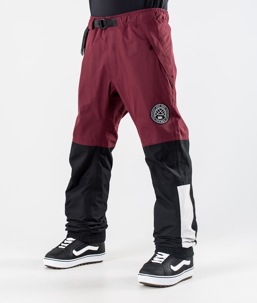 Dope Blizzard LE Pantalon de Snowboard Burgundy Multicolour