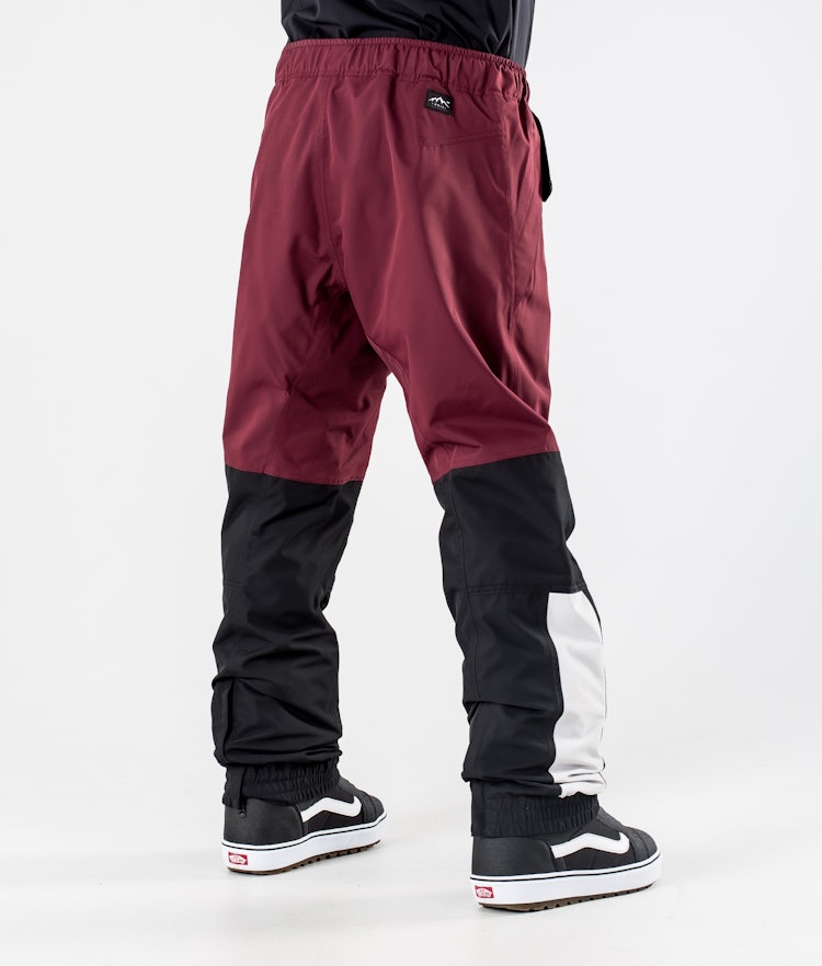 Dope Blizzard 2020 Pantaloni Snowboard Uomo Limited Edition Burgundy Multicolour