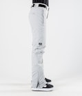 Dope Con W 2020 Pantalon de Snowboard Femme Light Grey