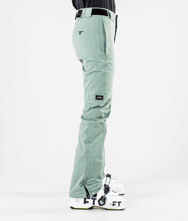 Dope Con W 2020 Pantalon de Ski Femme Faded Green