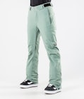 Dope Con W 2020 Snowboard Pants Women Faded Green