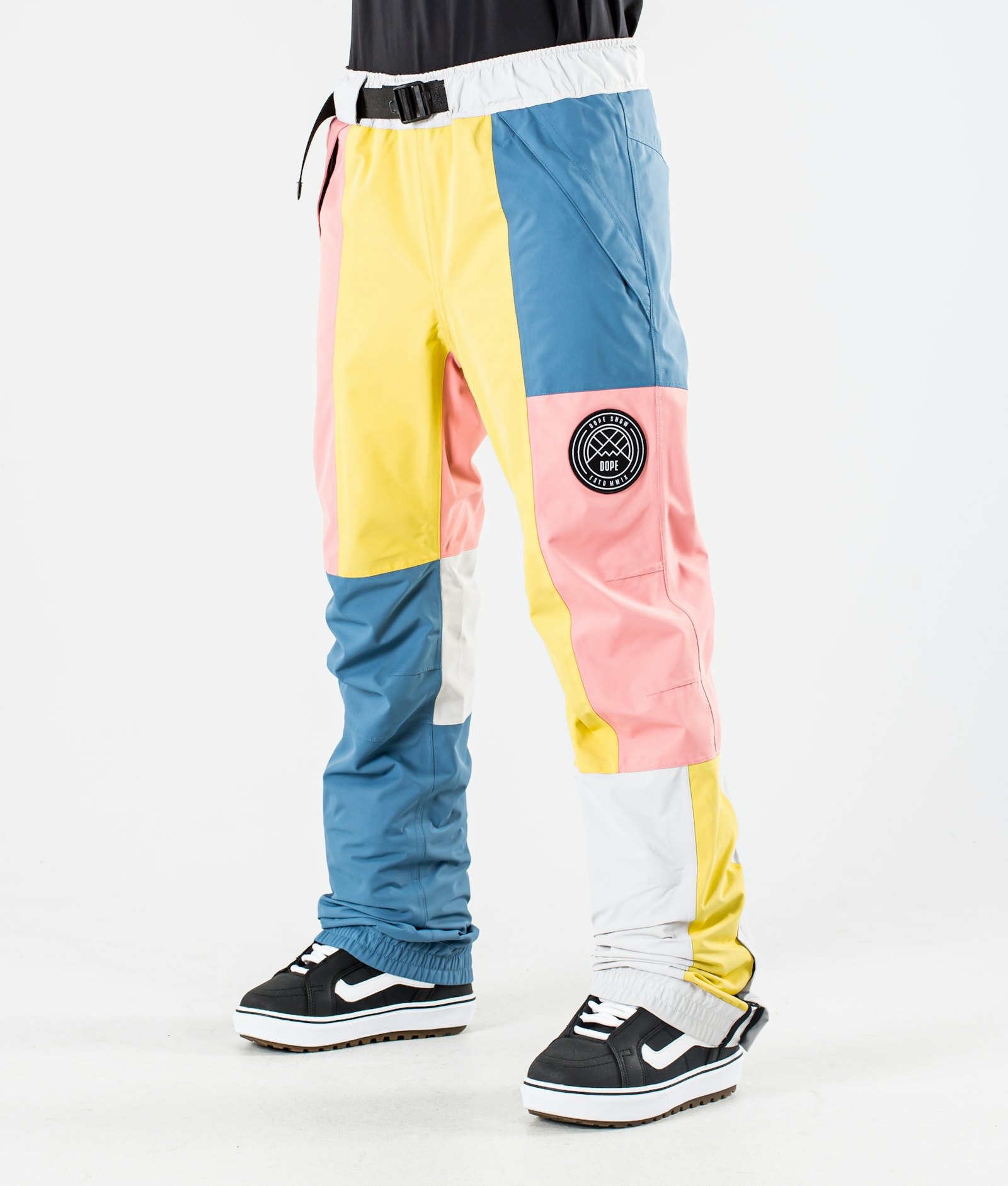 Dope Blizzard W 2020 Kalhoty na Snowboard Dámské Limited Edition Pink Patchwork