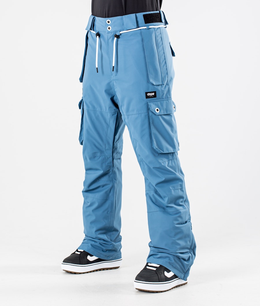 Dope Iconic W 2021 Snowboard Pants Blue Steel