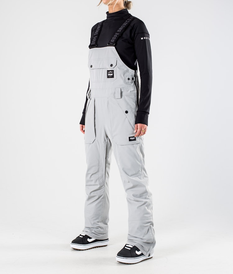 Dope Notorious B.I.B W 2020 Pantalon de Snowboard Femme Light Grey