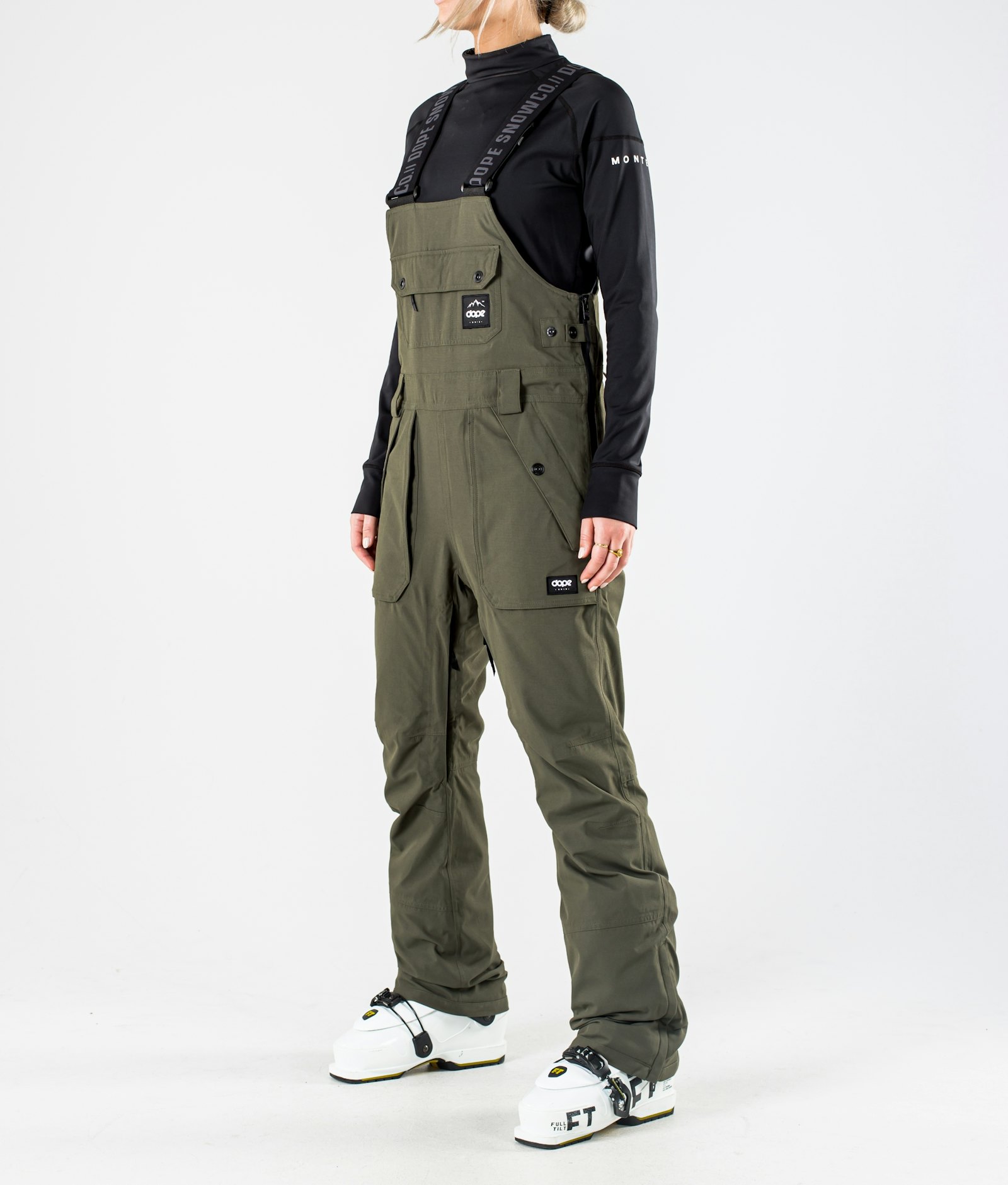 Dope Notorious B.I.B W 2020 Pantalones Esquí Mujer Olive Green