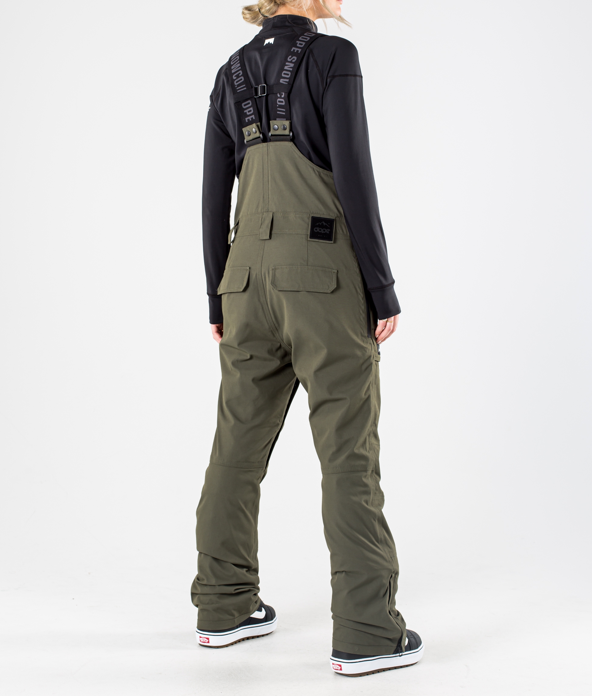 womens olive green snowboard pants