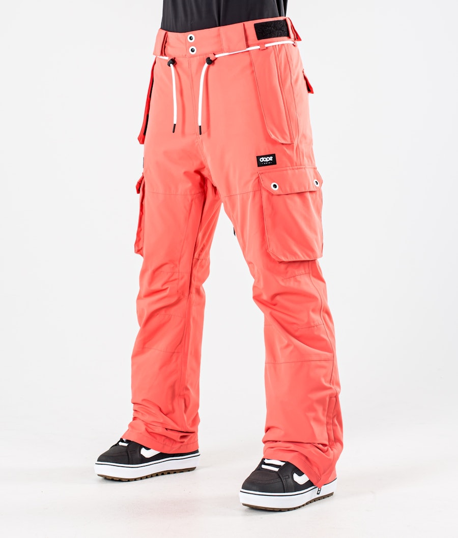 Dope Iconic W 2021 Snowboard Pants Coral