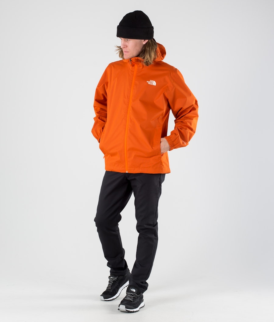 The North Face Quest Outdoor Jacka Herr Flame Black Heather