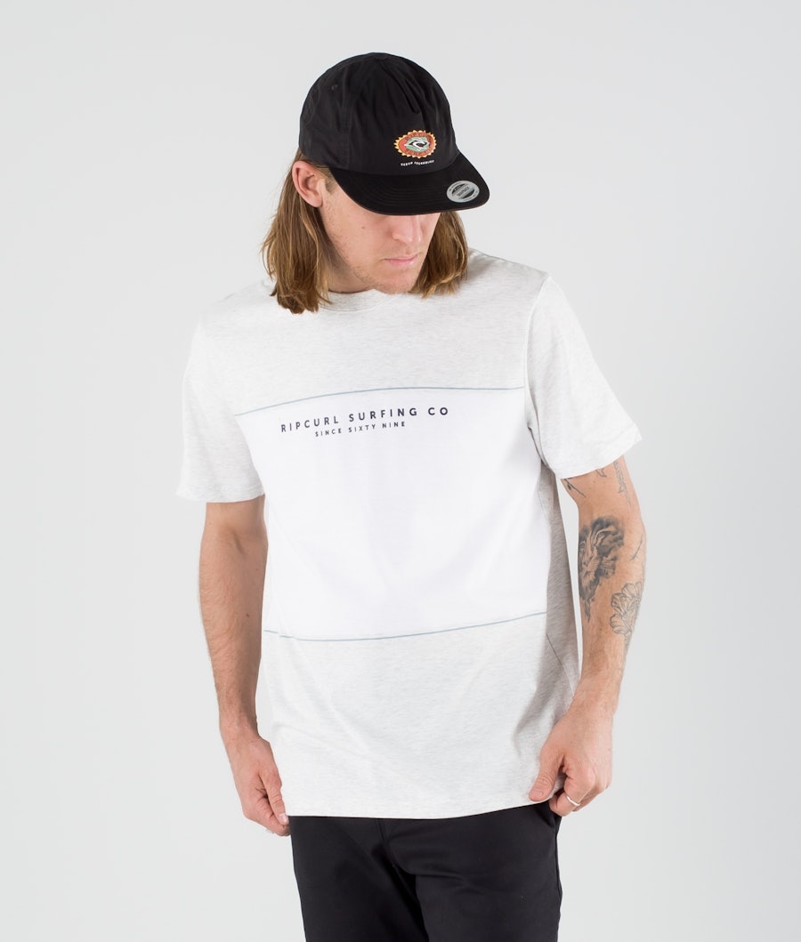 Rip Curl Section Vaporcool T-shirt Snow Marle