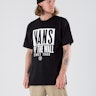 Vans Type Stack Off The Wall T-shirt Black
