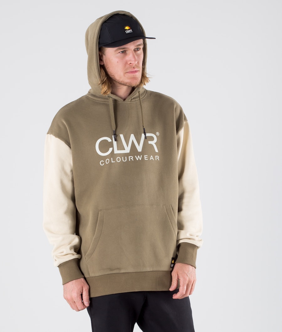 ColourWear Hoodie Hoodie Dark Khaki