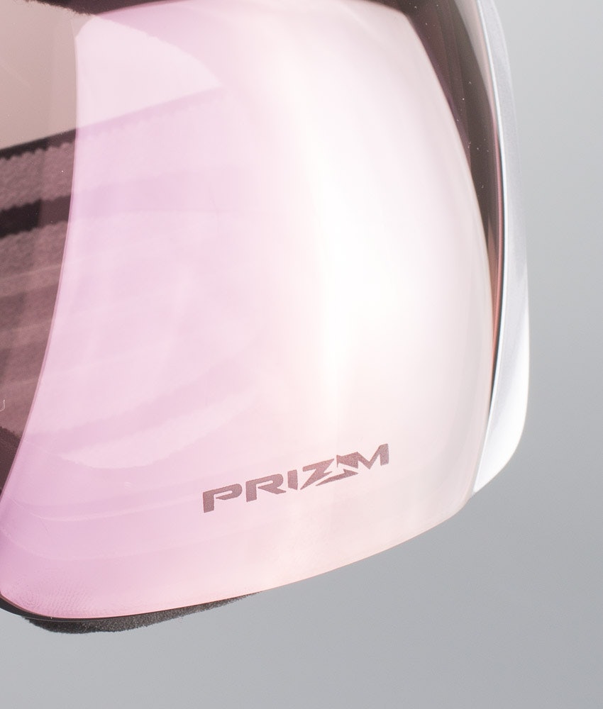 Oakley Flight Deck XL Skibrille Matte Black With Prizm Snow Hi Pink Lens