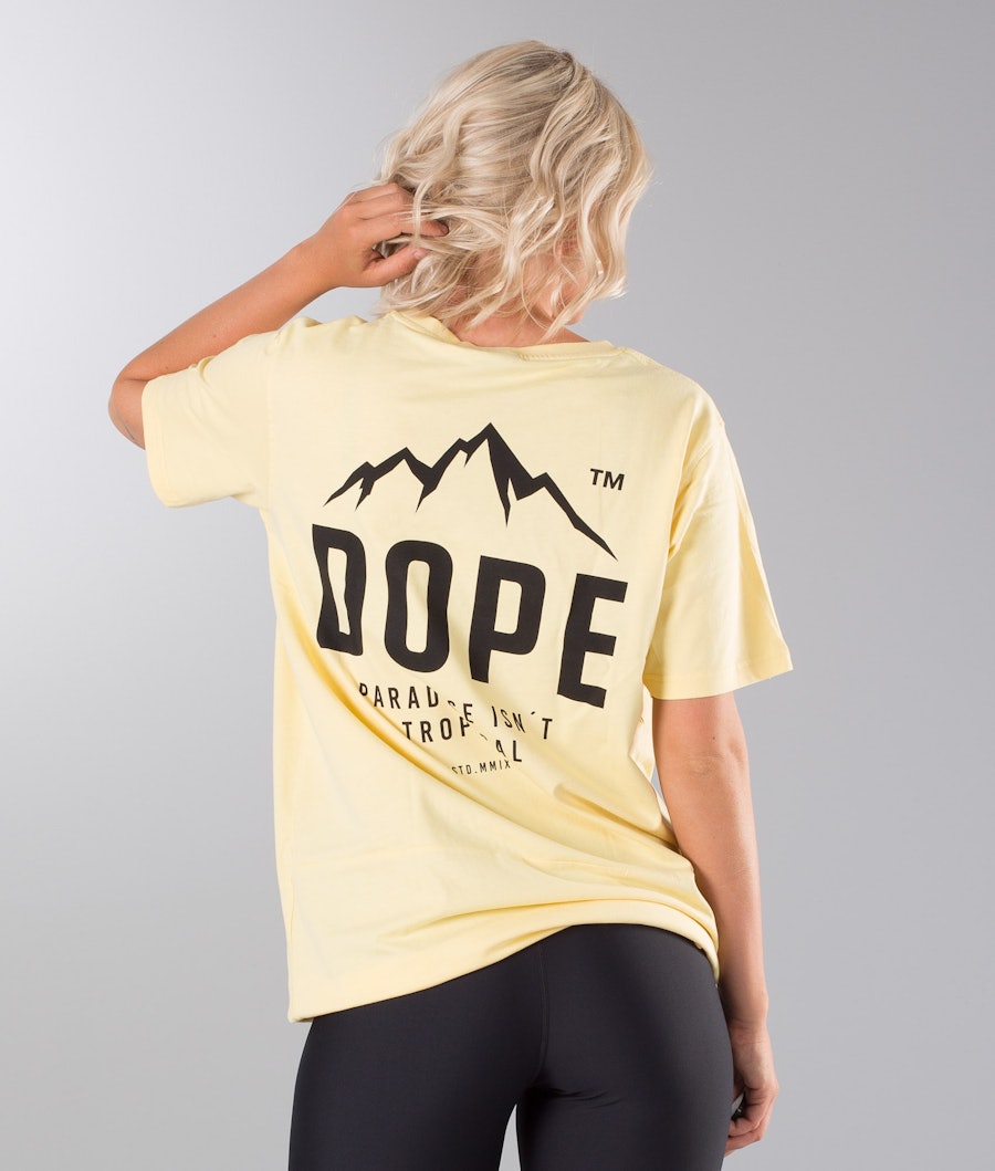 Dope Paradise II Unisex T-shirt Yellow