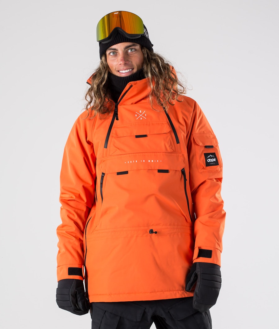 Akin Snowboard Jacket Men Orange