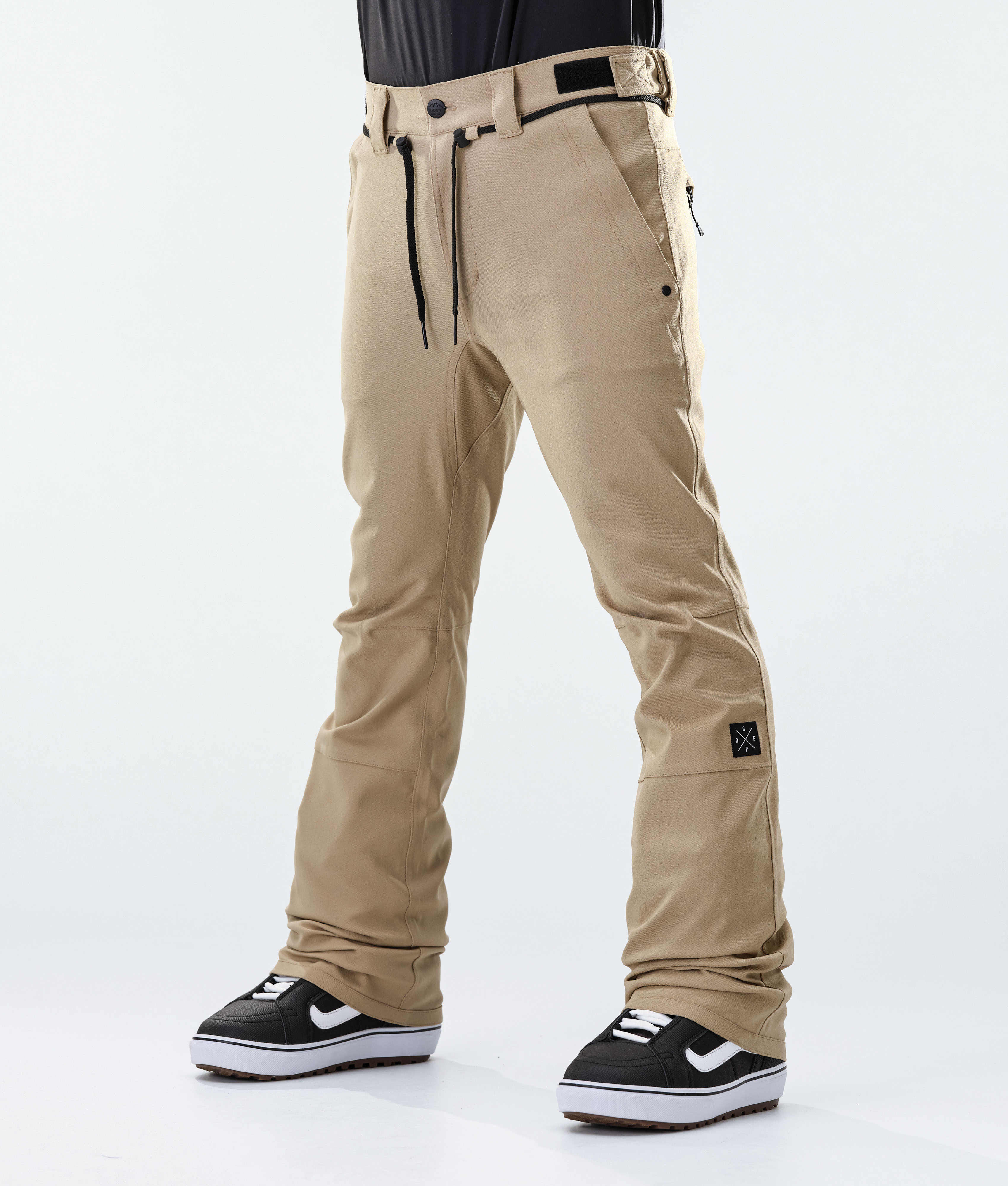 khaki snow pants