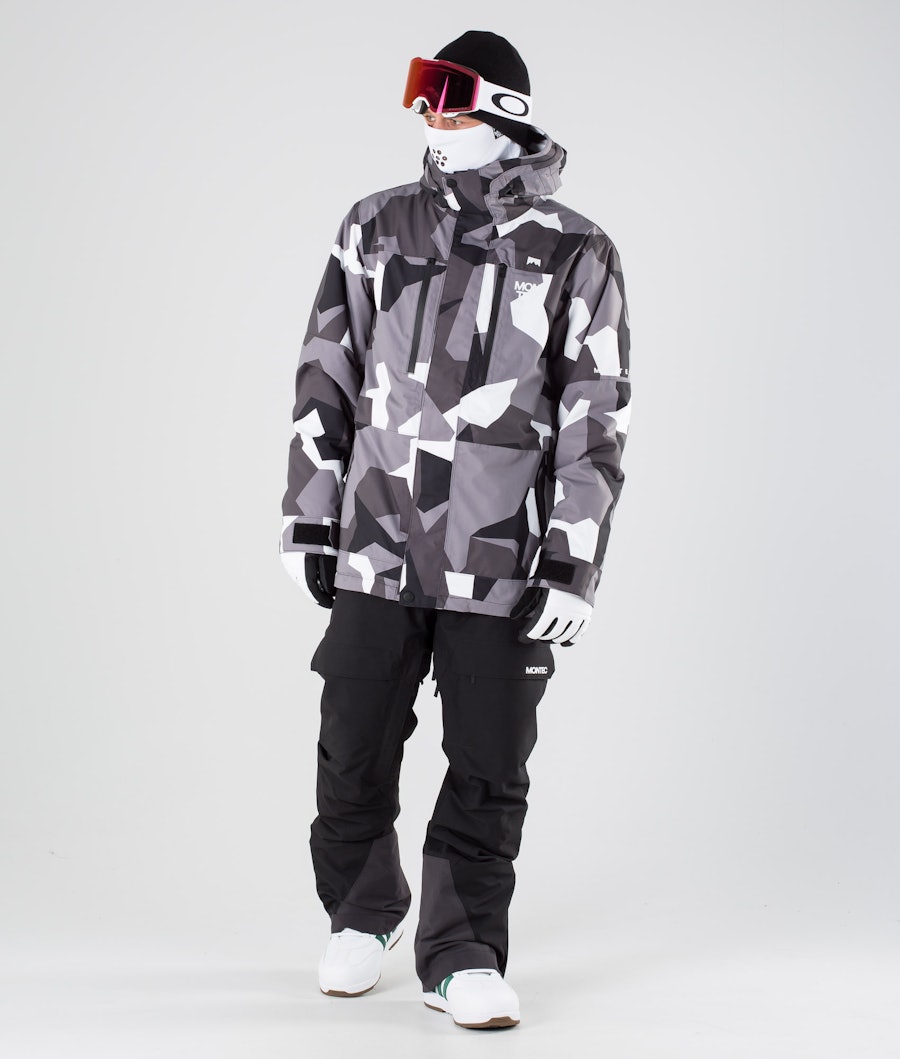 Montec Fawk Snowboard Jacket Arctic Camo