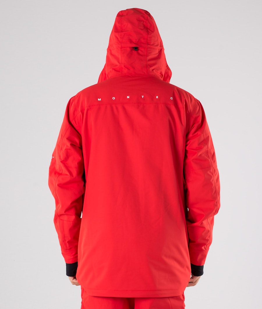 Montec Fawk Snowboard Jacket Red