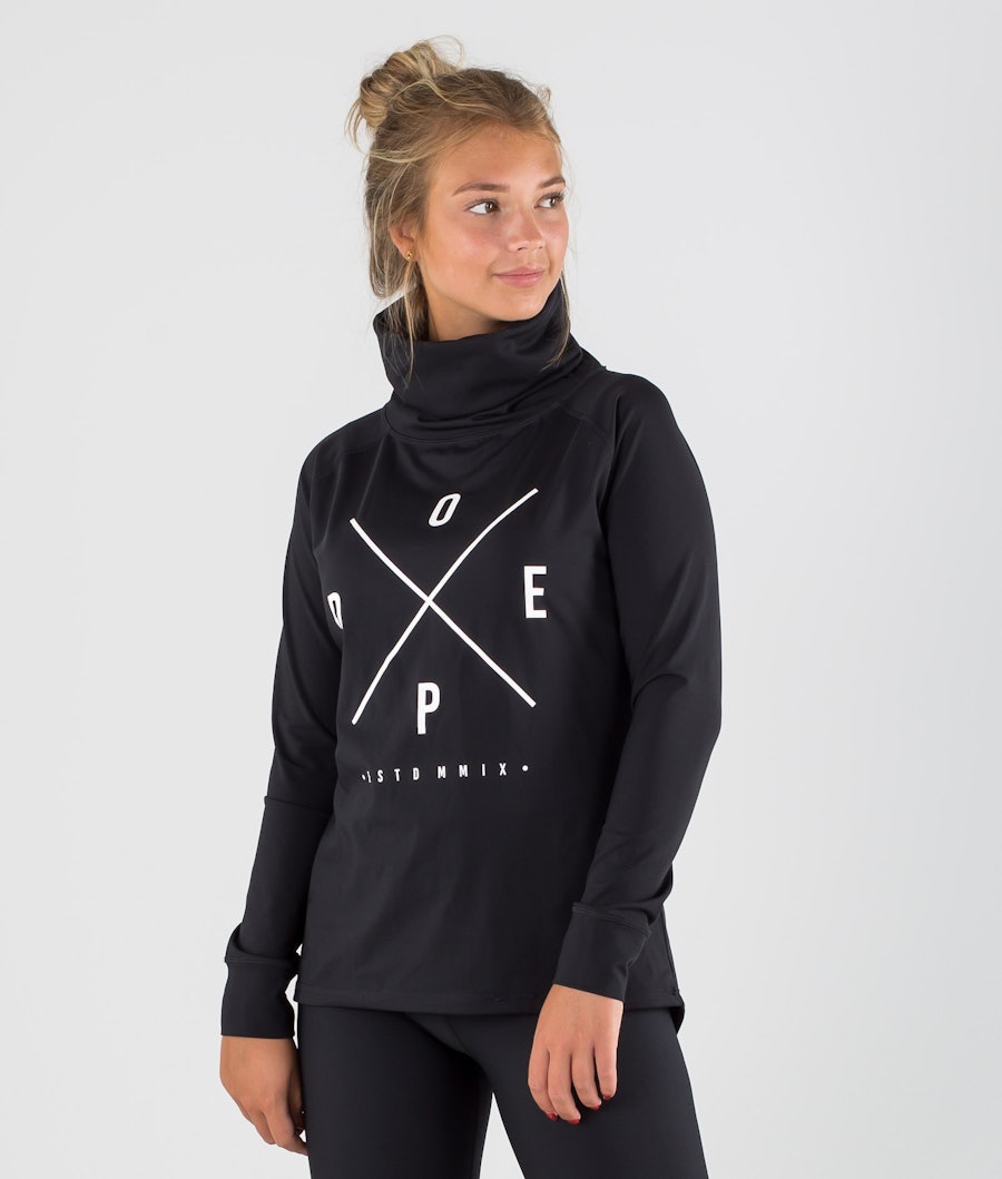 Snuggle 2X-UP W Base Layer Top Women Black
