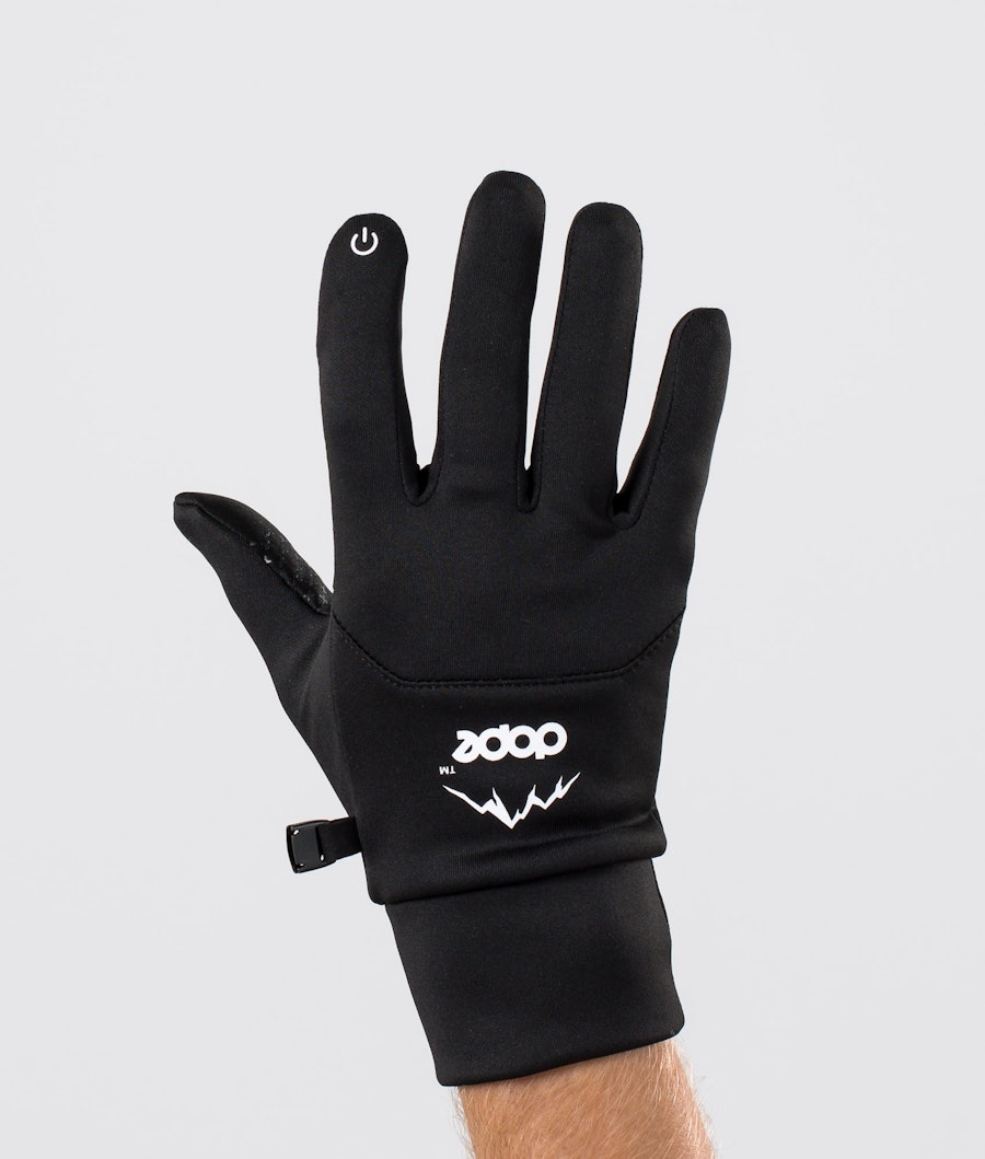 Power Ski Gloves Men Black