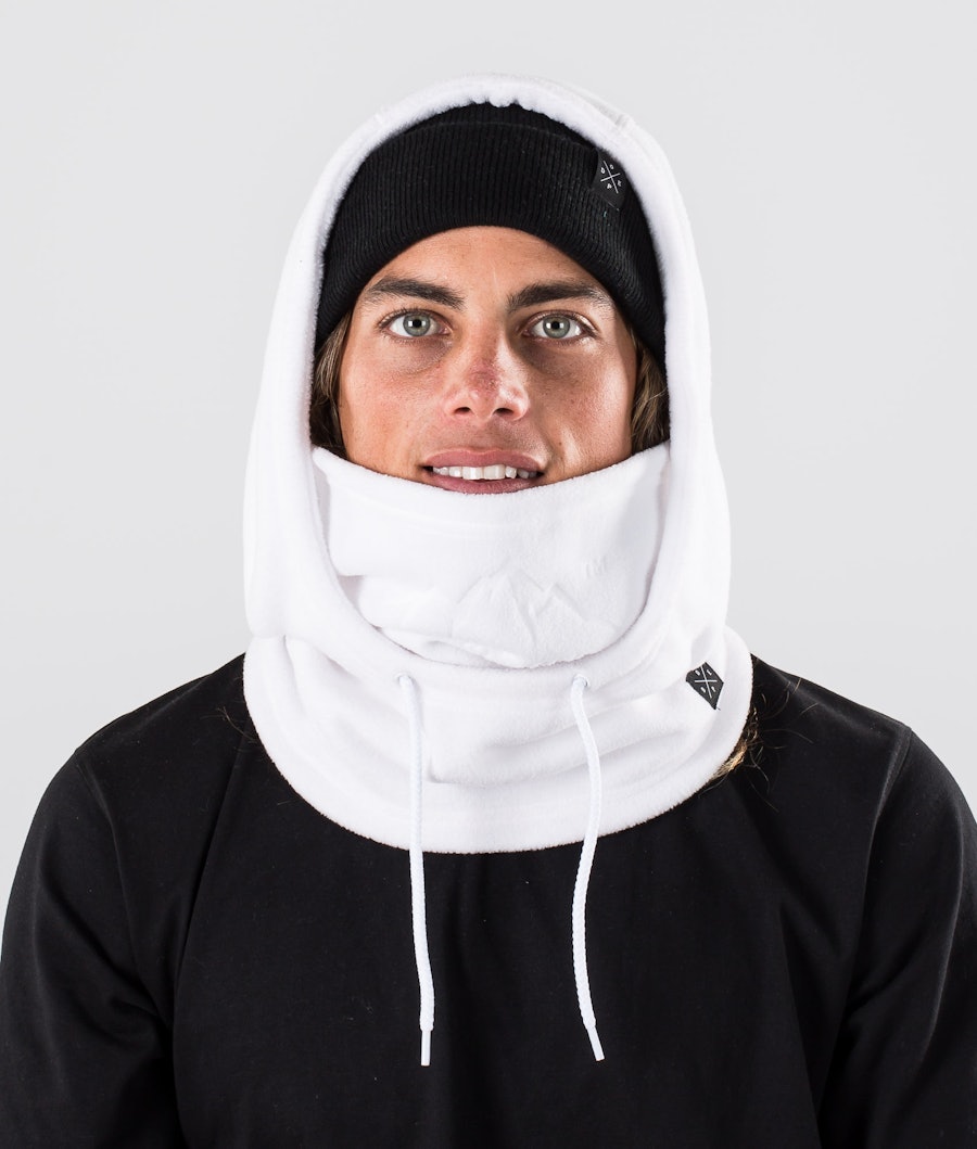 Dope Cozy Hood Ansiktsmask White