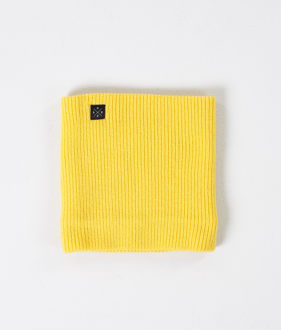 Dope 2X-UP Knitted Ansiktsmask Faded Yellow