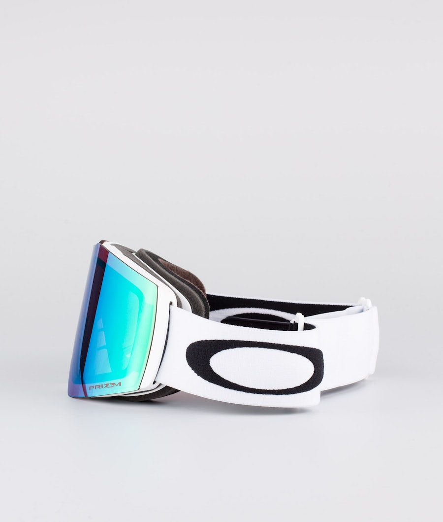 Oakley Fall Line L Skidglasögon Matte White With Prizm Snow Jade Iridium Lens