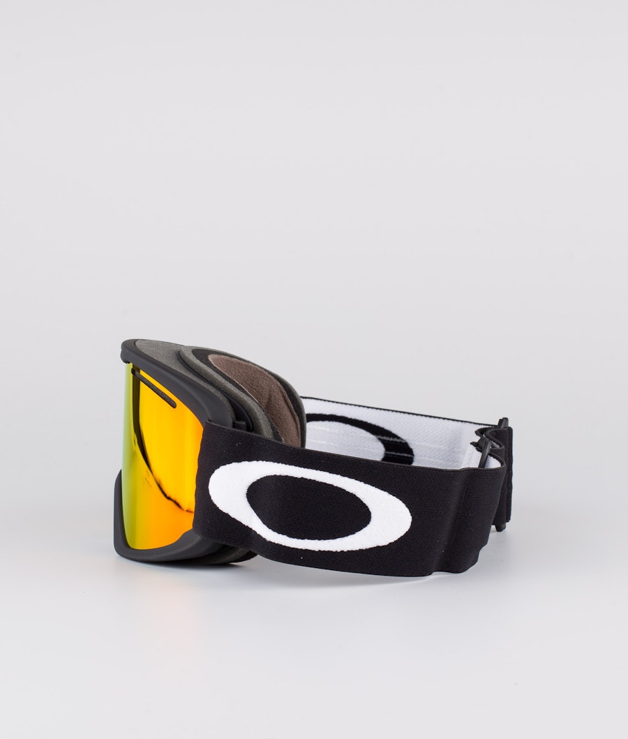 Oakley O Frame 2.0 Pro XL Skidglasögon Black With Fire Iridium & Persimmon Lens