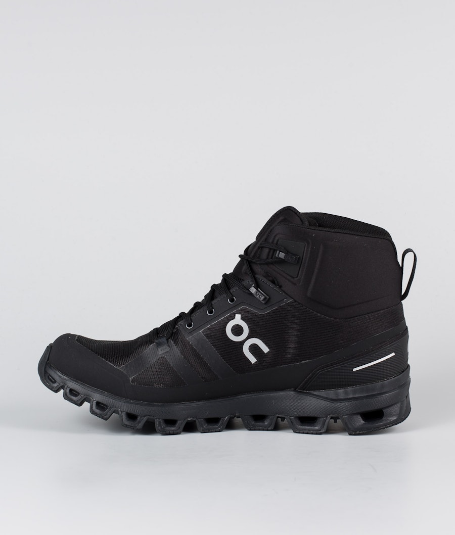 On Shoes Cloudrock Waterproof Shoes All Black