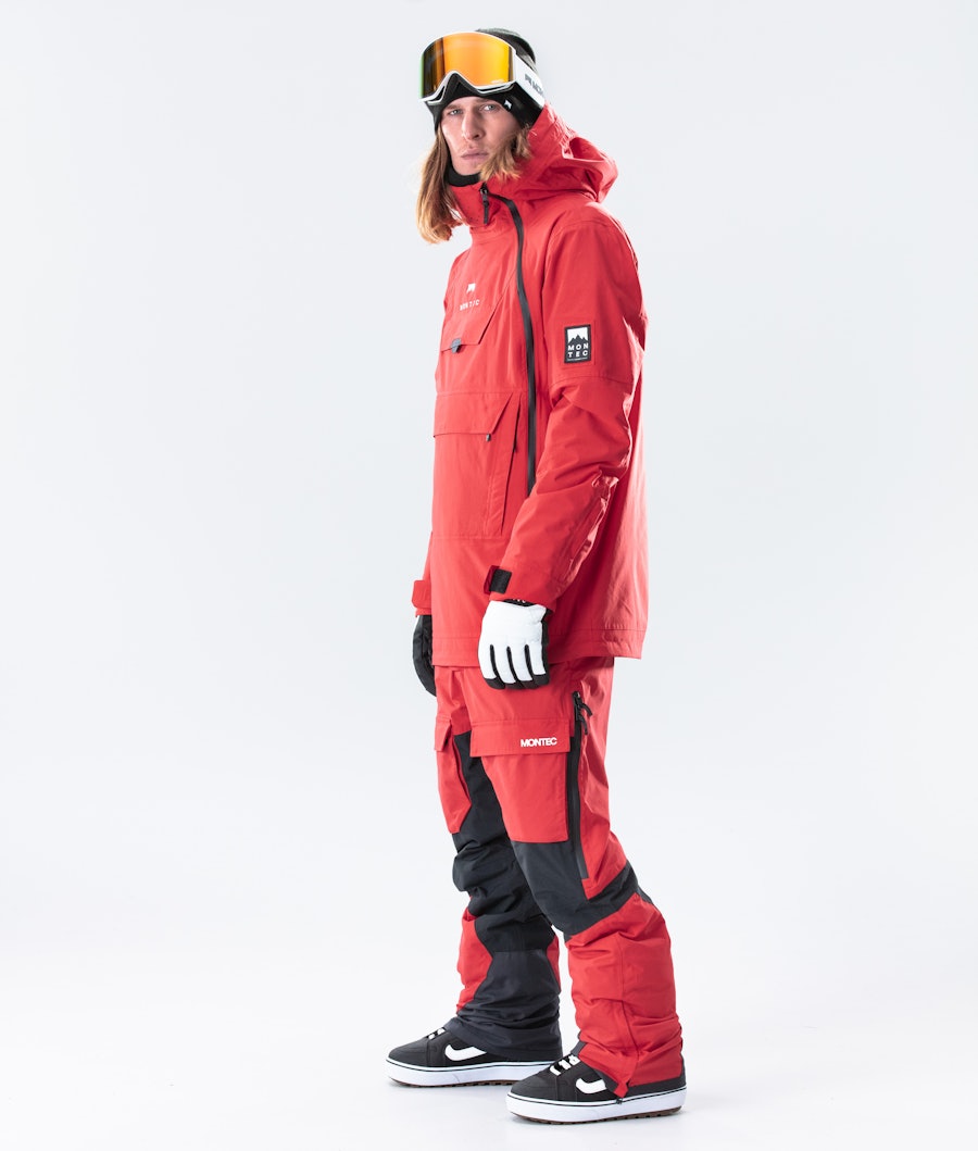 Montec Doom 2020 Snowboard Jacket Red